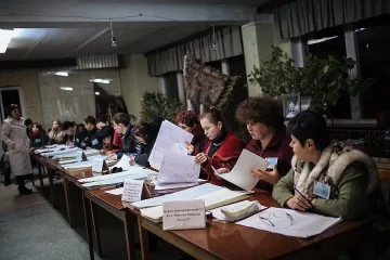 Про-западните сили спечелиха изборите в Украйна