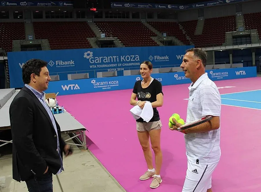 Петкович се влюби в корта в София