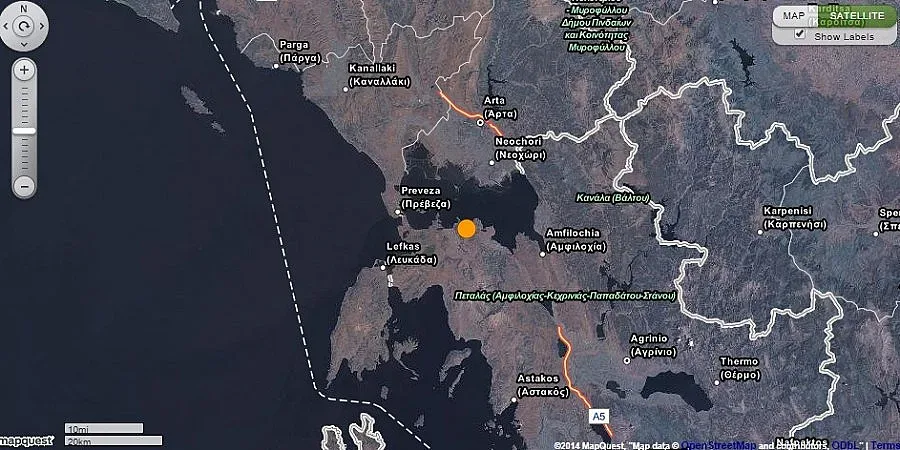 Земетресение от 5.1 по Рихтер събуди Северна Гърция