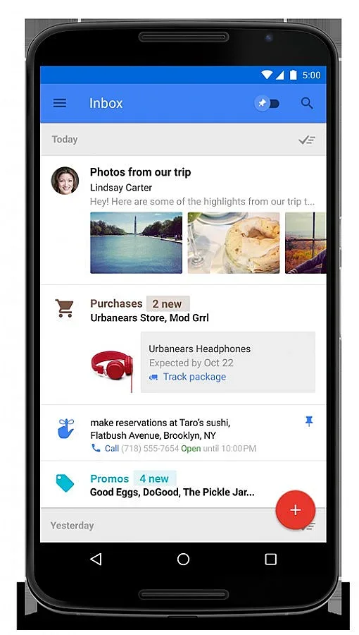 Google пусна революционната пощенска услуга Inbox