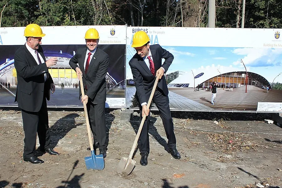 Сергей Бубка даде старт на "Арена Бургас"