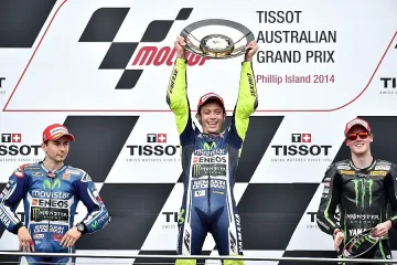 Валентино Роси спечели Гран при на Австралия в MotoGP