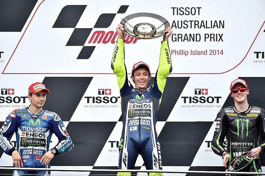 Валентино Роси спечели Гран при на Австралия в MotoGP