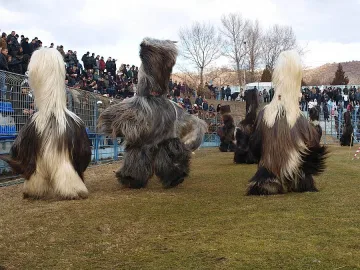 Чужденци стават кукери в село Крупник