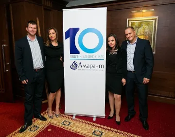 Топ застрахователи уважиха "Амарант България"