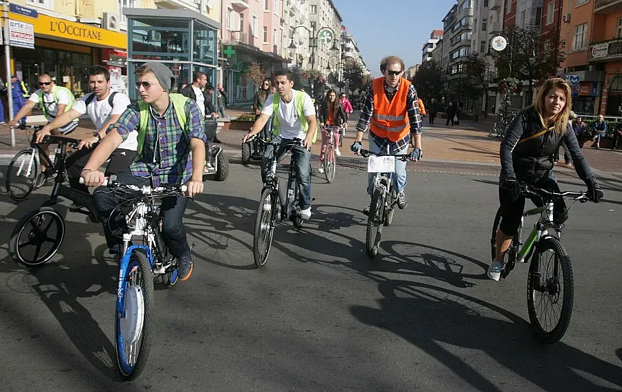 Близо 2% от трафика в София са велосипедистите