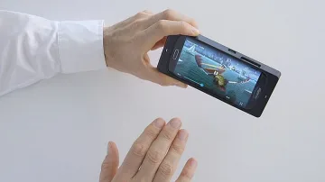 Смартфон се управлява с жестове