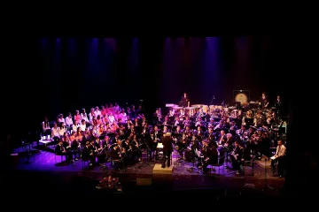 Хор от Израел пее в Гоце Делчев