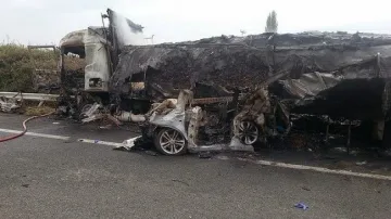 Български тир предизвика тежка катастрофа в Гърция