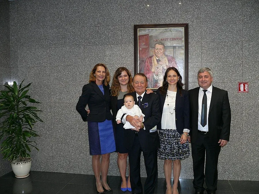 Игнат Канев доведе внучката си у нас