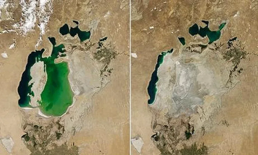 Аралско море пресъхна