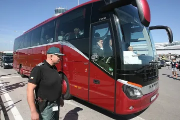 Реал Мадрид кацна в София