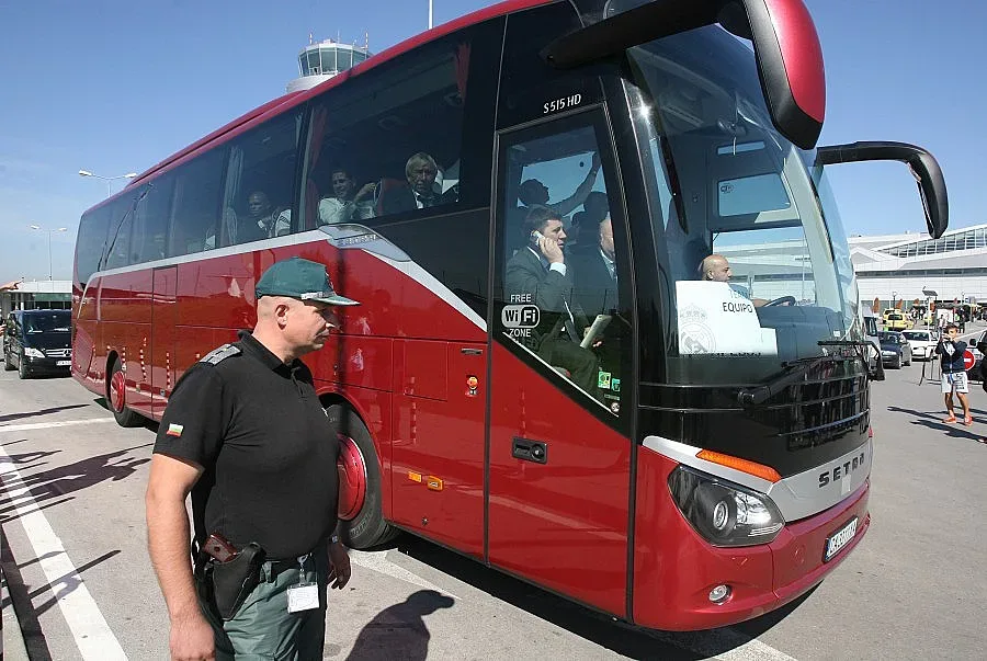 Реал Мадрид кацна в София