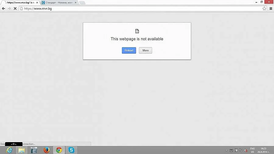 Сайтовете на МВР и ДАНС под атака