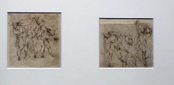Микеланджело горял скиците си