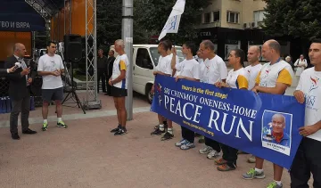 "Пробегът на мира“ донесе факлата и в Хасково