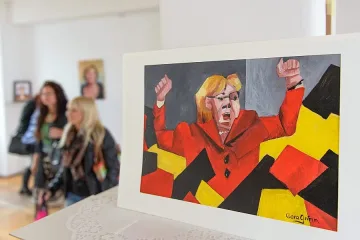 Ангела Mеркел с награда за мир 