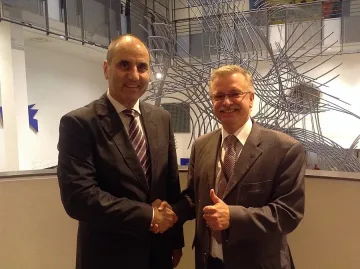 Цветанов се срещна с координатора на Комисията по отбрана и сигурност в ЕП Михаел Галер