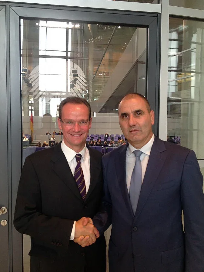 Цветанов обсъди европерспективите пред България с Гюнтер Крихбаум