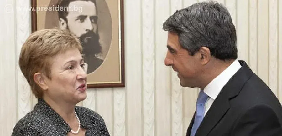 Президентът: Изборът на Кристалина Георгиева е висока оценка