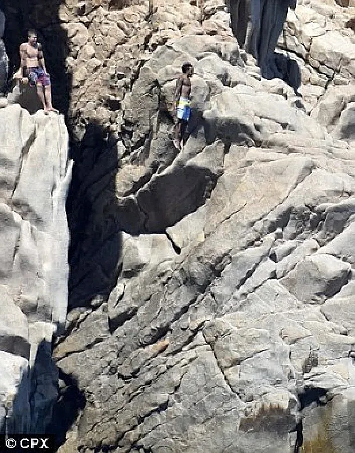 Хамилтън шашка със скок от скала