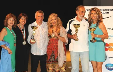 България с 3 титли от световното по тенис за журналисти