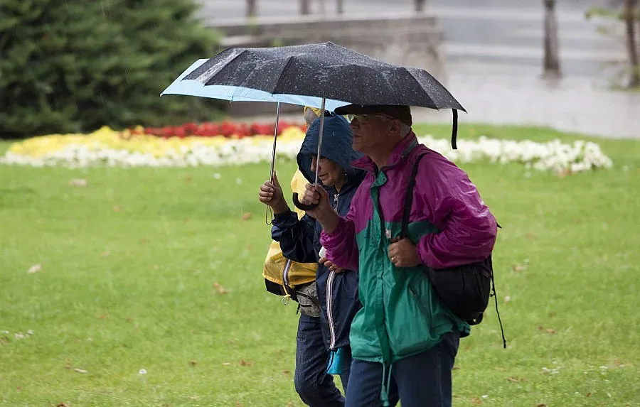 Дъжд с гръмотевици в събота