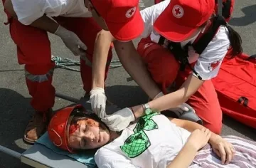 Таксиджии дават първа помощ