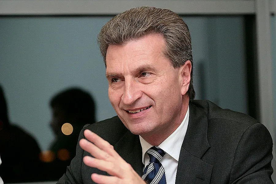 Йотингер иска ЕС да подсигури доставките на газ за Киев