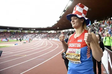 Хърватската кралица на диска