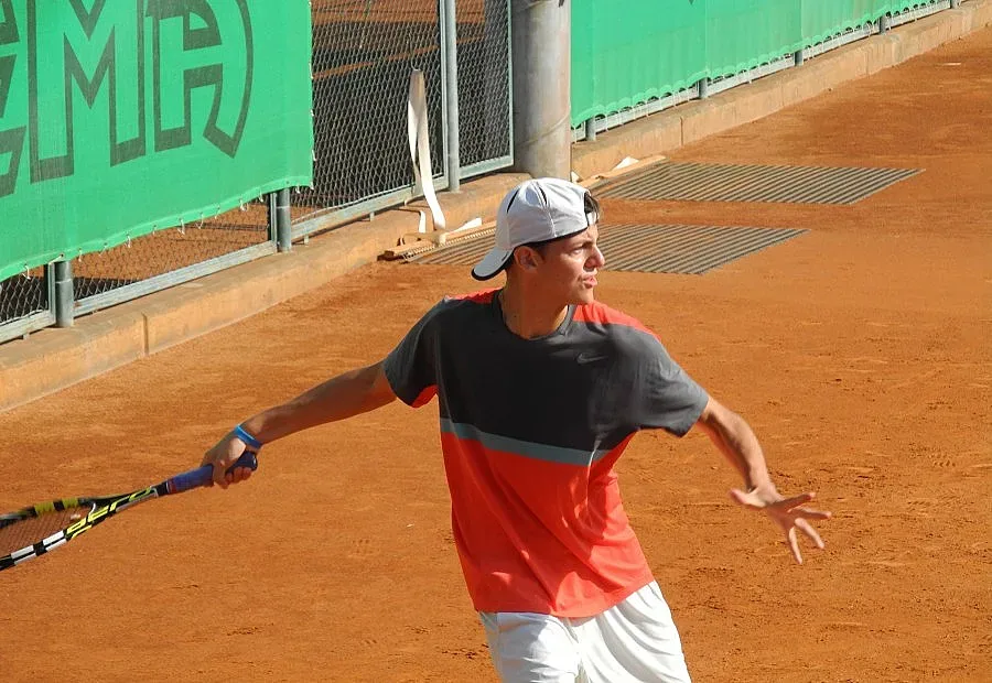 Александър Лазаров на финала на Dema Cup