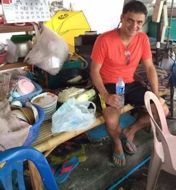 Васко Василев - с изгубен багаж в Банкок 