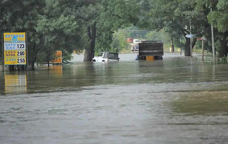 Една жертва на наводнението в Мизия