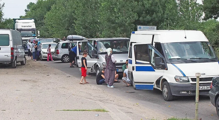 Спряха камионите по пътя за Банско