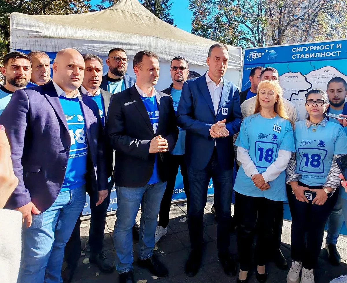 ГЕРБ–СДС закри кампанията си: Подкрепата за листата с номер 18 е подкрепа за проектите и решенията за Бургаски регион