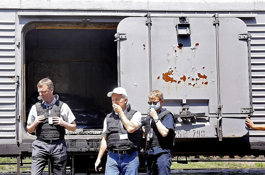 Скандал с телата от боинга