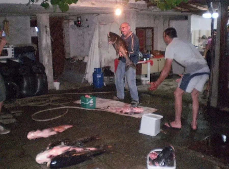 Порой и градушка удариха морето