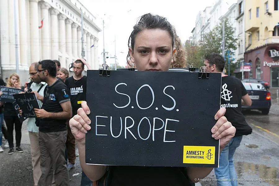 Amnesty организира акция за бежанците в София