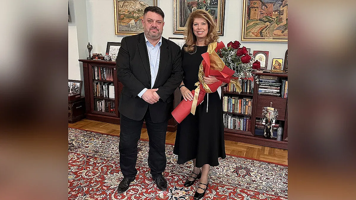 Зафиров поздрави вицепрезидентa Йотова за юбилей