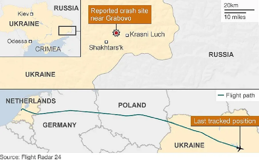 Всички 295 души на "Боинг 777" са мъртви