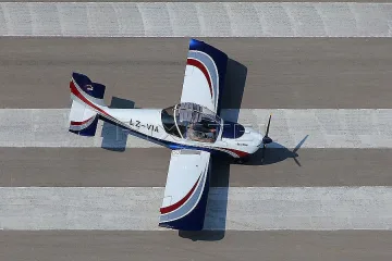 Учебен самолет кацна аварийно в Балчик