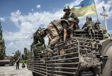 Украински снаряд уби хора в Русия