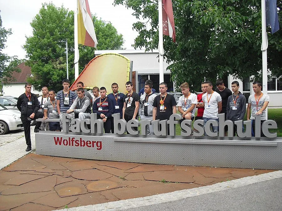 Гимназисти от Кърджали на производствената практика във Волфсберг