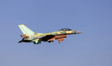 Полетя първият изтребител F-16, произведен за България