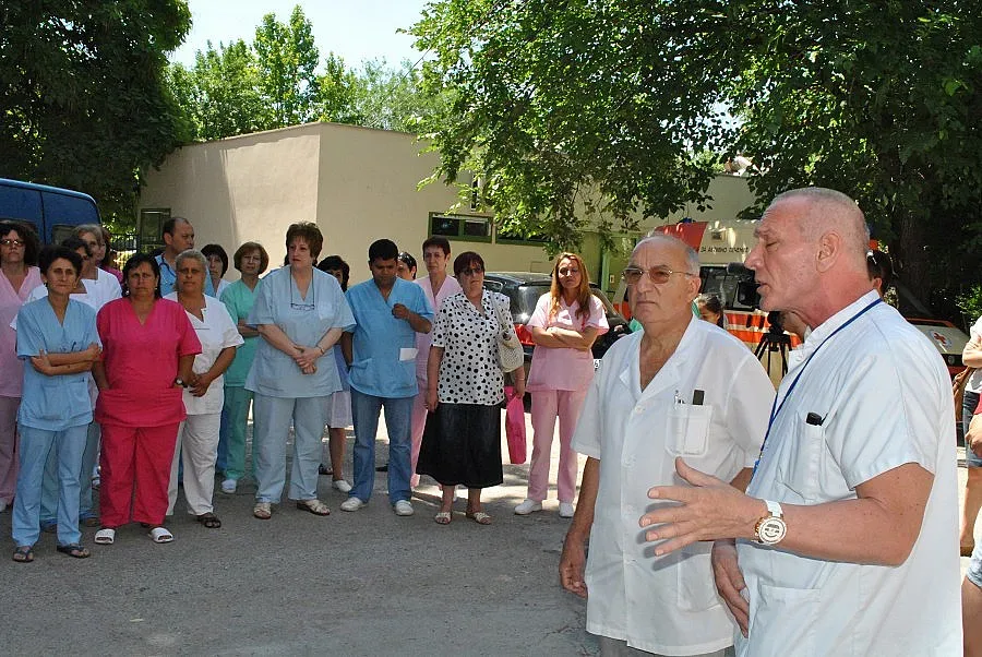 Хасковските лекари на протест заради забавени плащания
