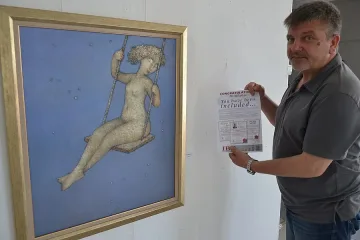 Художник с признание от Кеймбридж