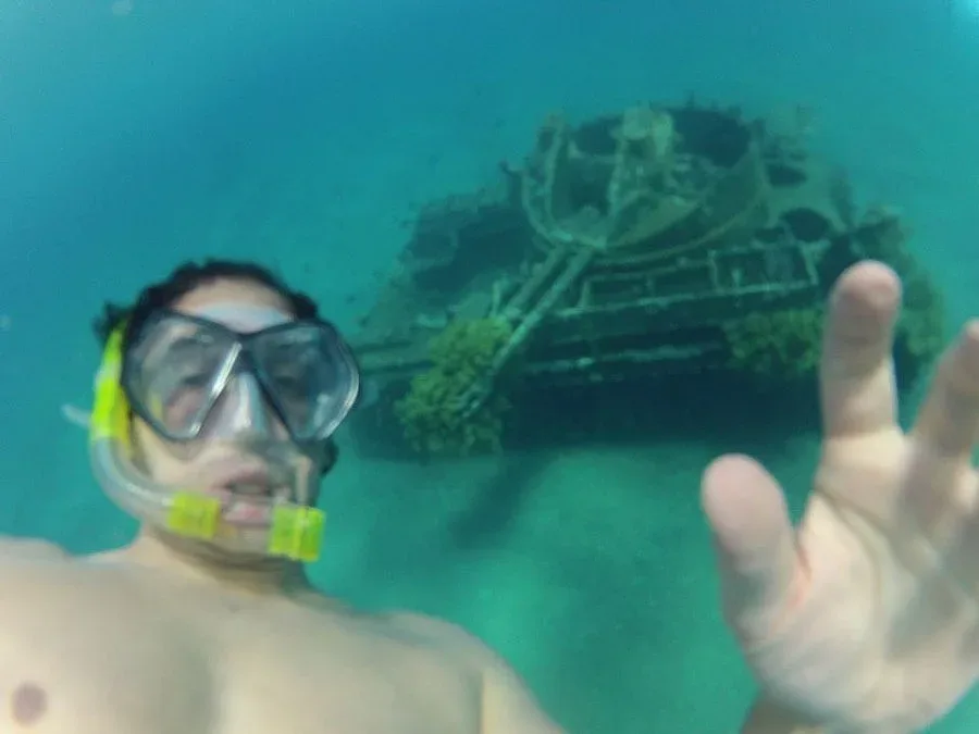 Тодор Доцев се гмурка в Червено море