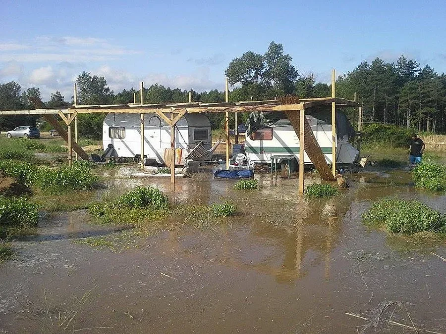 Пороите не подминаха и къмпингите край Созопол
