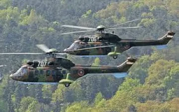 Хеликоптери „Кугър" облитат Аспарухово