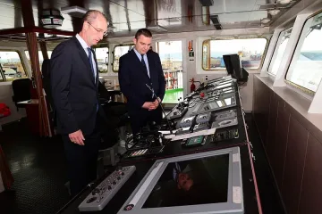 Кръщаваха нов кораб във Варна